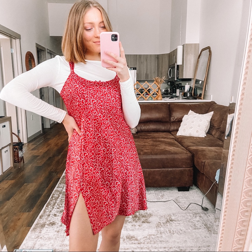 90’s satin slip dress